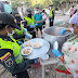 Policía en Valledupar brindó espaguetada a familias de la margen derecha del rio Guatapuri