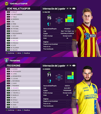 PES 2020 Faces Marcus Rohdén & Rémi Walter