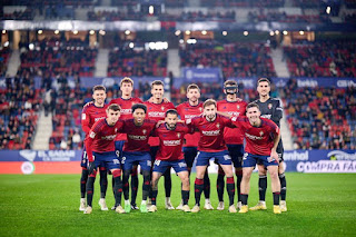 📸CLUB ATLÉTICO OSASUNA 📆4 marzo 2024 ⬆️Kike Barja, Jorge Herrando, Lucas Torró, David García, Ante Budimir, Sergio Herrera. ⬇️Aimar Oroz, Johan Mojica, Rubén García, Jon Moncayola y Jesús Areso. CLUB ATLÉTICO OSASUNA 1 🆚 DEPORTIVO ALAVÉS 0 Lunes 04/03/2024, 21:00 horas. Campeonato de Liga de 1ª División, jornada 27. Pamplona, Navarra, estadio El Sadar: 17.215 espectadores. GOLES: ⚽1-0: 76’, Ante Budimir.