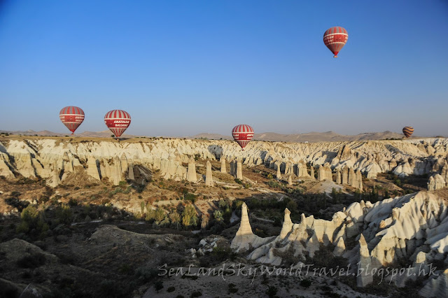 土耳其, turkey, 奇石林, Cappadocia, 熱氣球, hot air balloon