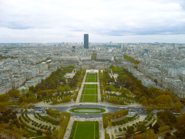 veduta Tour Eiffel Parigi