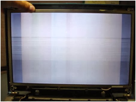 Berikut Contoh2 Gambar Layar LCD Laptop yang Rusak dan