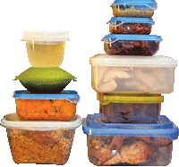 Thanksgiving Leftovers in Containers - Source: City of Portland, Oregon - https://www.portlandoregon.gov/bps/article/510411