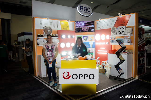 Oppo Lighting Philippines exhibition booth