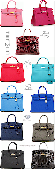 ♦Hermès Timeless Birkin & Kelly Bags #hermès #bags #brilliantluxury