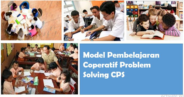 model pembelajaran kooperatif creative problem solving
