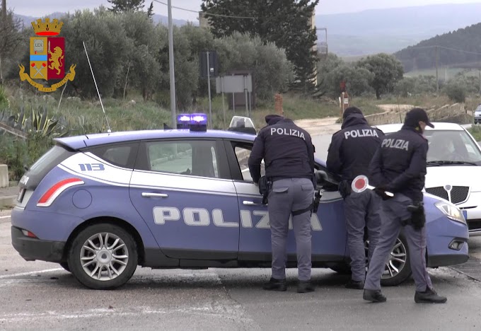 Polizia: continuano i controlli anti Covid-19, due persone segnalate al Prefetto per droga