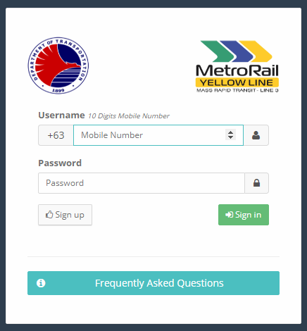 MRT 3 Trace Web App | Contact Tracing Website |  Metro Rail Transit Line 3