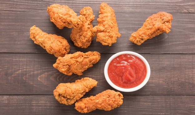 Fried chicken (poulet frit)