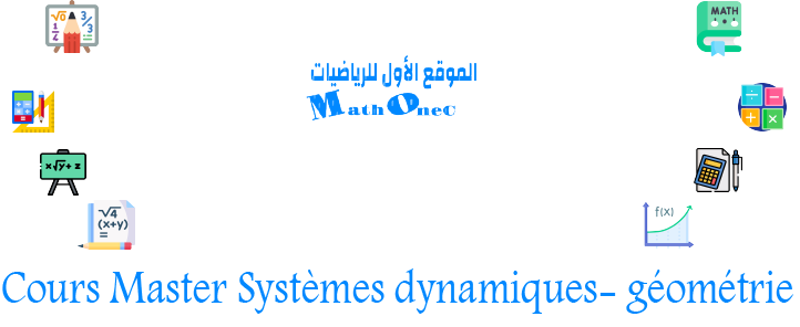 Cours Master Systèmes dynamiques et géométrie