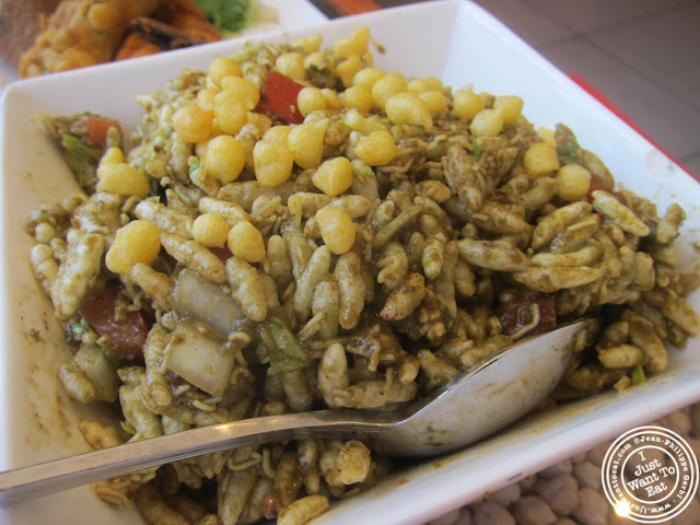 image of Bhel puri at Hoboken Dhaba, New Jersey NJ