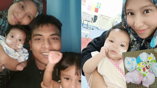 Bayl Baru Pergi 2 Hari Lepas,isteri Ali Puteh Civm Stokin Anak Lepas Rindu