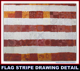 USA Patriotic Collaboration: Creating an American Flag via Debbie Clement