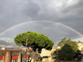 rainbow over Rome