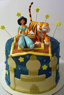 Tortas de Aladino para Fiestas Infantiles, parte 3