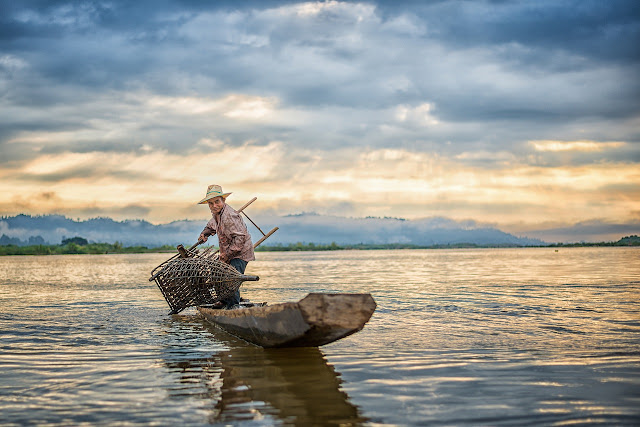 A fisherman