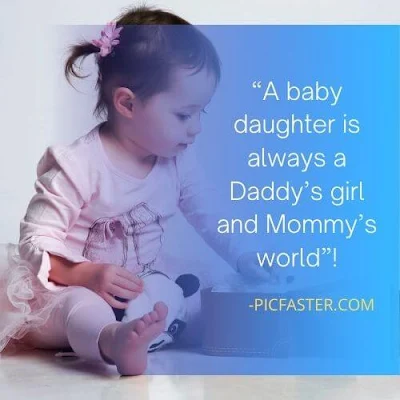 Latest Cute Baby Girl Images WIth Quotes, Shayari In Hindi & English