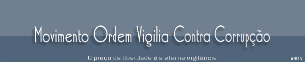 Movimento Ordem  Vigilia Contra Corrupção