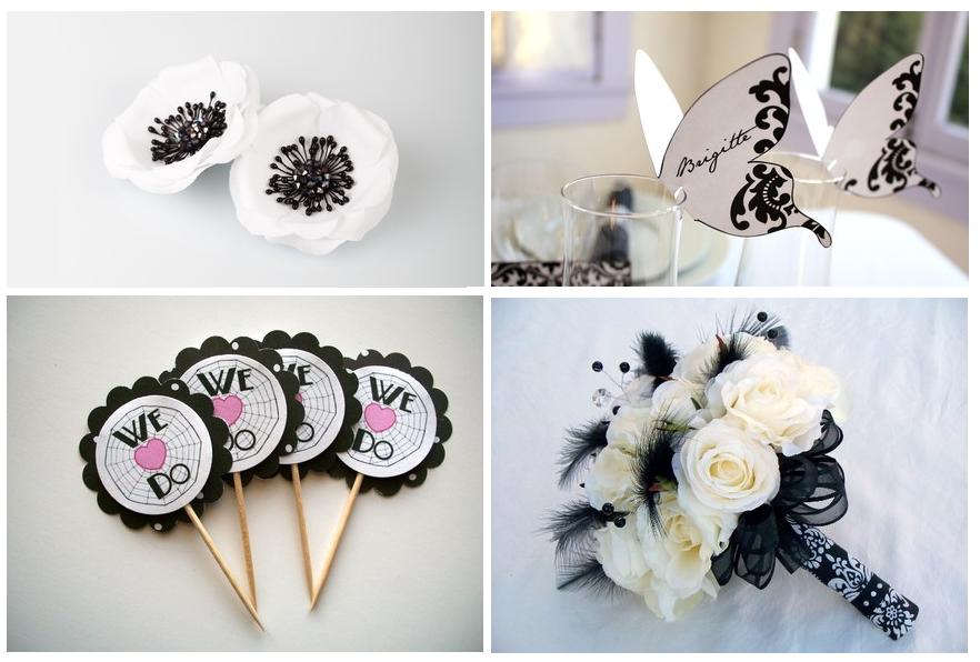 A Black and White Wedding