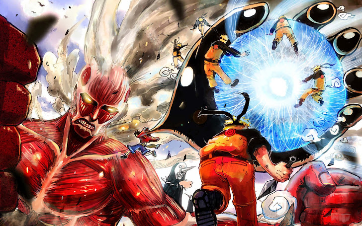 Attack on Titan One Piece Naruto Bleach