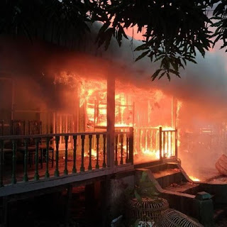 Kebakaran Di Pekanbaru, 13 Rumah Terbakar
