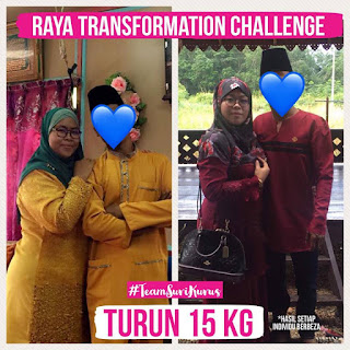 Testimoni Kurus dengan Herbalife Terkini 2018 : EDISI KURUS SEBELUM RAYA