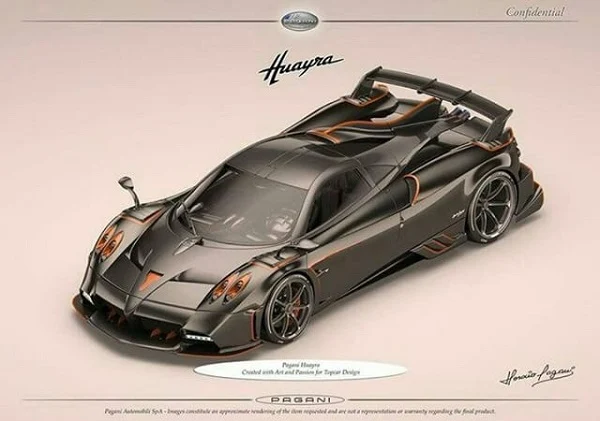 Pagani Huayra Dragon TopCars Design