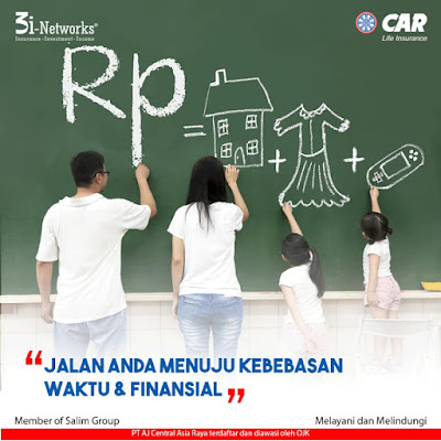 CAR Life Insurance -  Berikut ini Ilustrasi Investasi Unit Link CAR yaitu produk CARLink Pro Mixed Central Asia Raya yang khusus dipasarkan melalui keagenan 3i-Networks.