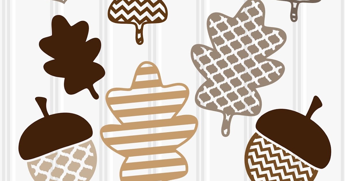 Download Make it Create...Free Cut Files and Printables: Free Fall Leaf and Acorn SVG Set