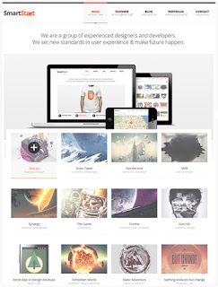 SmartStart Template Web Untuk Web Desainer