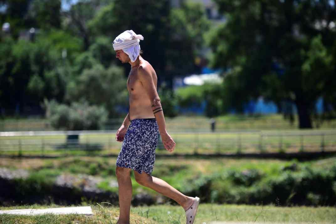 Alerta naranja por altas temperaturas en la ciudad de Buenos Aires y 11 provincias