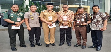 Ketua DPRD Kota Padang, Syafrial Kani Ikuti Rakornas Indonesia Maju di Jakarta