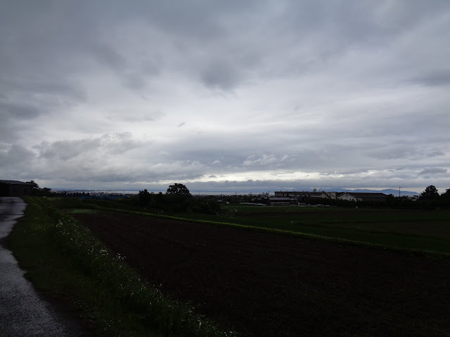 米子市淀江町福岡の田園地帯