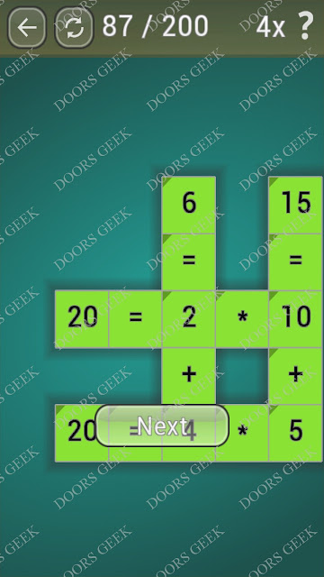 Math Games [Beginner] Level 87 answers, cheats, solution, walkthrough for android
