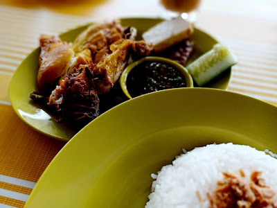 Nasi Ayam Penyet Sedap Di R&R Dusun Panti