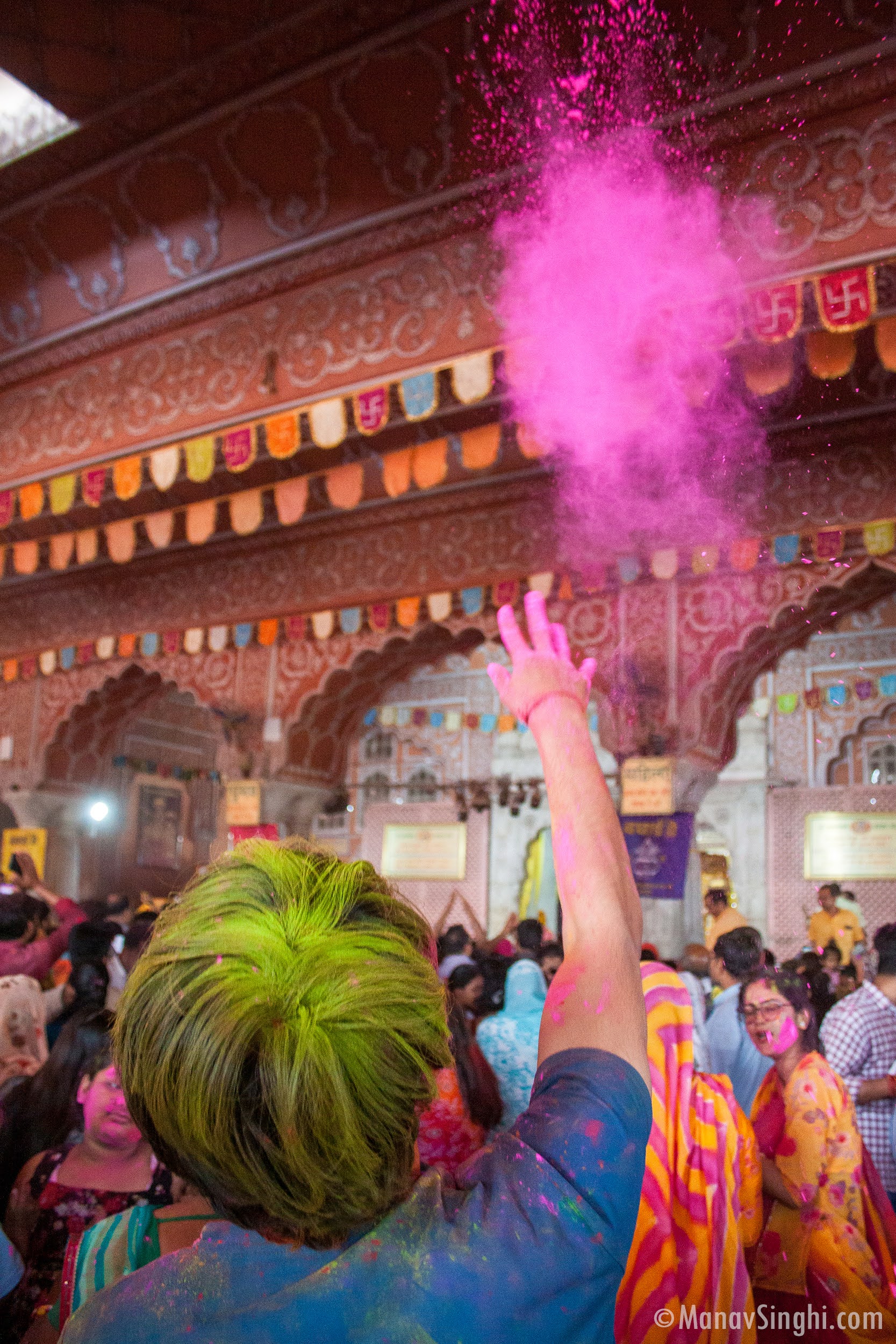 Faag Utsav and Holi Celebrations at Govind Dev Ji Temple Jaipur