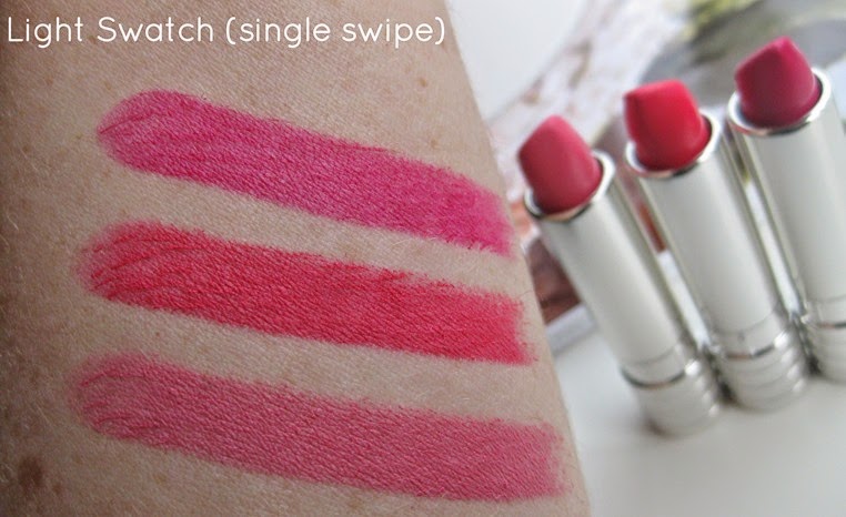 Clinque-soft-matte-lipstick-swatches-matte-magenta-matte-peony-matte-petal