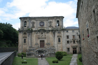 Abadía de Samos. Fachada