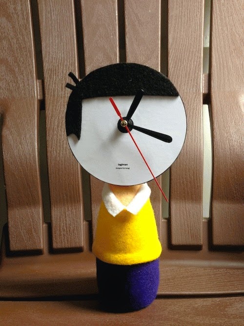  kerajinan  tangan jam nobita