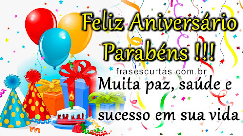 feliz aniversario - mensagem