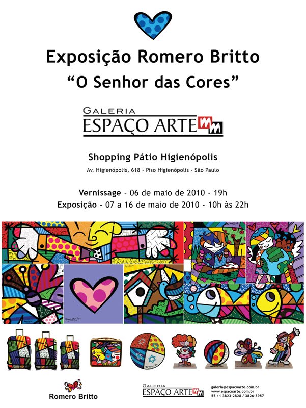 romero britto art. ROMERO BRITTO