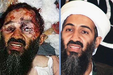 newspaper Osama in Laden. Osama Bin Laden Fake Photo