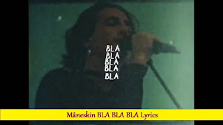 Måneskin BLA BLA BLA Lyrics | Song with Lyrics