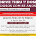 Covid-19: Prefeitura realiza drive-thru para vacinar idosos com 65 anos nesta quarta-feira (31)