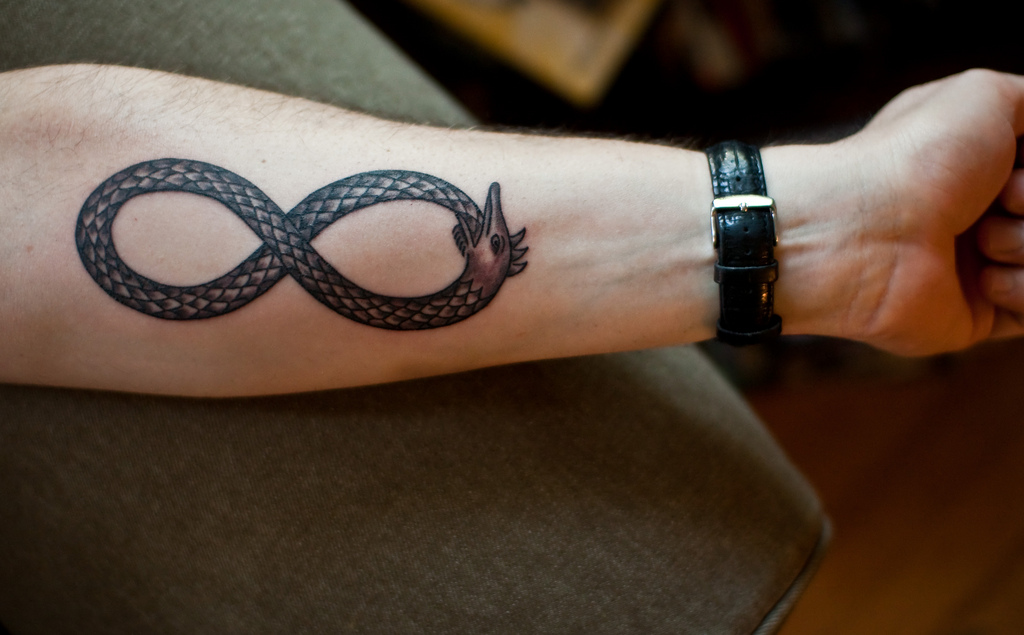 Eternity Symbol Tattoo Designs 8