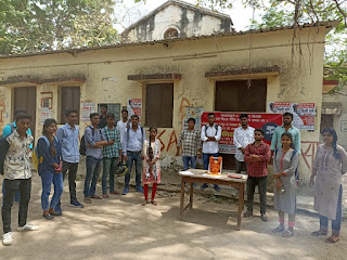 चंदू की शहादत दिवस पर आइसा ने नयी शिक्षा नीति के खिलाफ़ चलाया हस्ताक्षर अभियान चंदू की शहादत दिवस पर आइसा ने नयी शिक्षा नीति के खिलाफ़ चलाया हस्ताक्षर अभियान