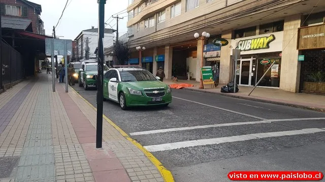 Osorno: Adulta mayor falleció tras caer de edificio