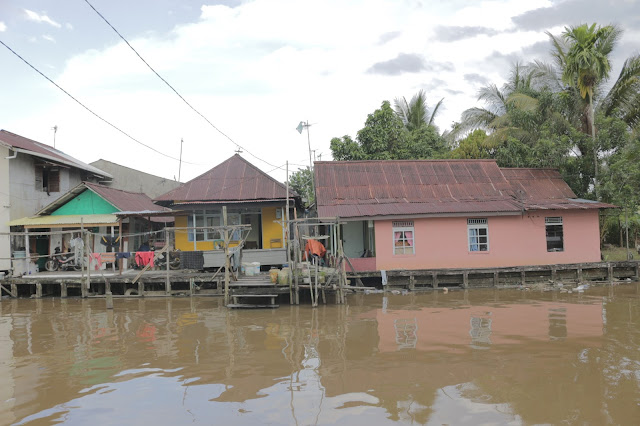 Kampung warna warni Kuantan Tepian Kapuas