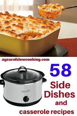 You can make a wide array of side dishes in your crockpt slow cooker.   Free up the oven or stovetop when entertaining (or on a busy Wednesday night full of clarinet lessons and basketball practice) by utilizing your crockpot!