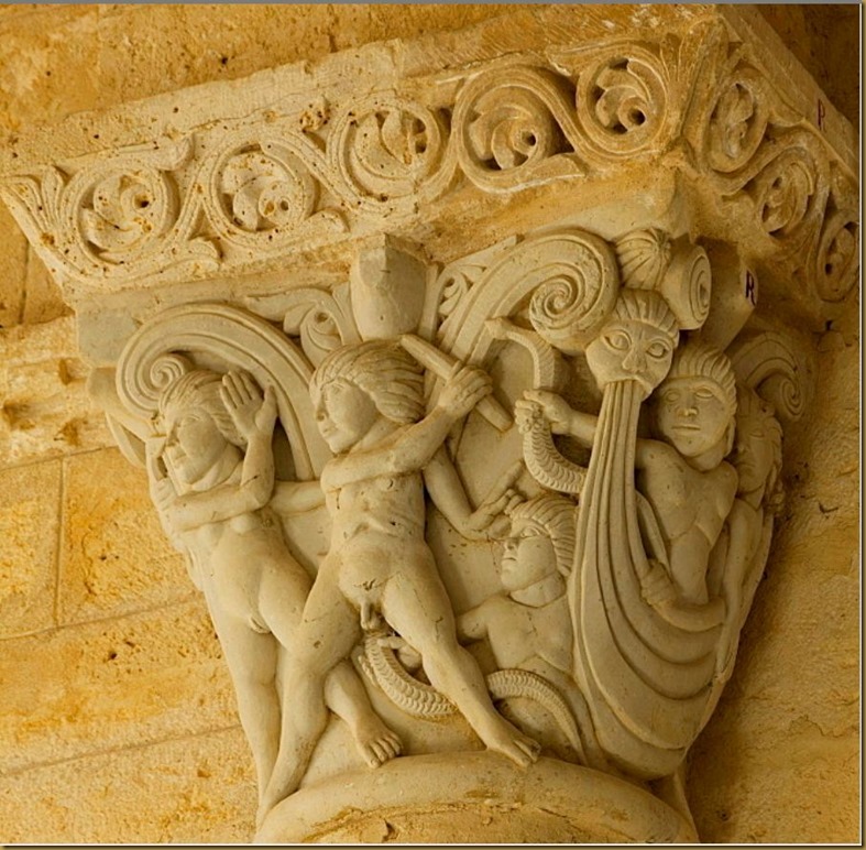 Frómista -  Iglesia de San Martin - capitel